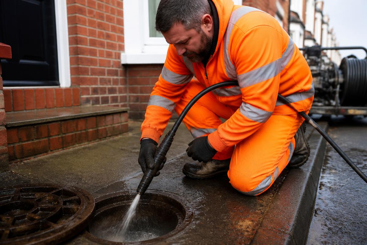 Drainage at work